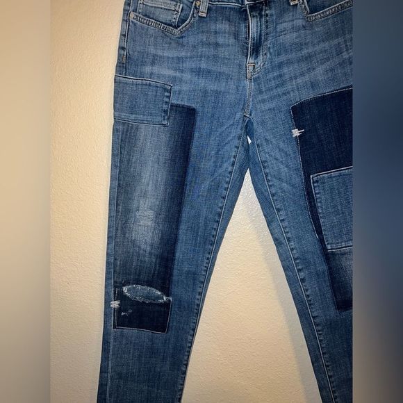 Tommy Hilfiger Boyfriend Jeans with Patchwork size 4 - Picture 12 of 12